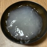 わがしと - 温めなおしたけど 今一つヤワくならなかった