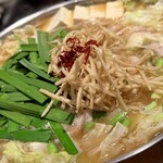 もつ鍋 六花舎 - 揚げ牛蒡