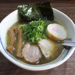 我流麺舞 飛燕 - ＃１５８ ＠限定／煮干し中華そば（平子＆片口）７５０円