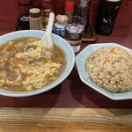 園春 - 園春メン¥580とチャーハン¥600