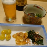 長良屋 - お通し、前菜