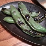 旬菜魚 味家 - 焼き空豆