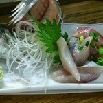 ふれあい - あじ刺し