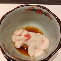 名駅 鮨 天野 - 鱈の白子