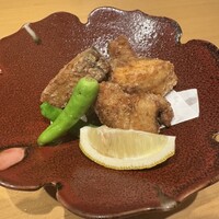 日本酒と和食 花びし - 竜田揚げの盛り合わせのようなもの