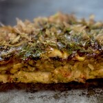 お好み焼き 城土井 - 文句なし、バランス最高の1枚ですね