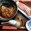 蕎麦きり さいとう - 納豆おろしそば＆合鴨ロース①
