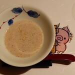 米福 - 米福 おまかせコース　お米とじゃがいものスープ