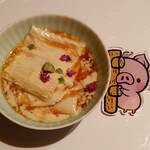 米福 - 米福 おまかせコース 前菜(特例)「ゆば」