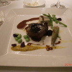 代官山ASO チェレステ - イベリコ豚の炭火焼　カシスのソース
      自家製モスタルダのアクセント