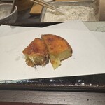 天ぷら あらたみかわ - ホックホクのさつまいも｡じっくり火入れでミッチミチのホックホク｡