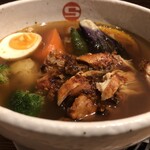 CURRY SHOP エス - タンドリーチキンと野菜のカレー