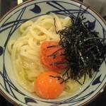 丸亀製麺 - 明太子釜玉(並)  400円