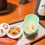 味の樹 - 季節の突出し 2種