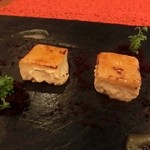 D'ORO - 14.4月　仏産フォアグラのクレーム・ブリュレ　ほろ苦い土と一緒に