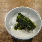 柳家 - 行者葫（ぎょうじゃにんにく）のおひたし