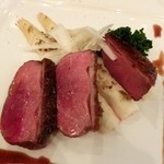 D'ORO - 14.4月　シャラン産鴨胸肉のロースト　スパイシーなカラメリゼ