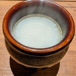 焼肉 牛者 - 塩スダチスープ