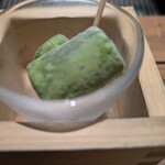 焼肉 牛者 - 抹茶アイス