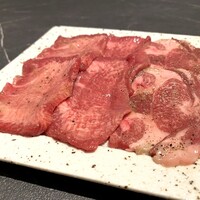 #ヒロキヤ六本木 - タン元とタン中とタンゲタの盛り合わせ