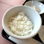 中国飯店 - ライス（少なめでお願いしました）