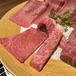 恵比寿焼肉　kintan - 銘柄牛3種盛り合わせ(ハーフ)