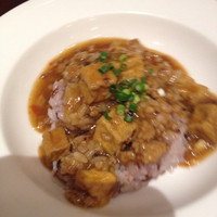 萬珍樓 本店 - 麻婆豆腐ご飯(3800円のコース)