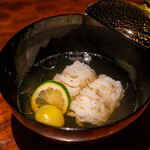 中土 - 鱧のコンソメスープ