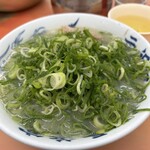 元祖ラーメン長浜家 - ネギ多めのデフォ！