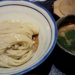 烈志笑魚油 麺香房 三く - 限定つけ麺(通常のつけ麺の麺が飛龍麺)