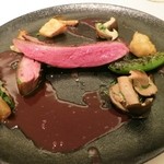 カンテサンス - ルーアン鴨の3Ｈロースト★カカオのソース★