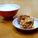 manmanchan沖縄 - からあげ２個とライスセット