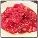 武石 - 裏メニューのロース。これは鉄板です