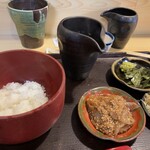 魚の松本 - 鯛茶漬け