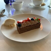 The Blue Room - デザート　チョコケーキ