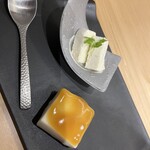 鮨ト酒肴 富かわ - デザートも工夫あり