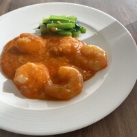 中国料理 滄 - 海老のチリソースチーズ入り