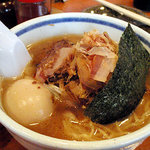 麺や 阿闍梨 - 煮玉子一番だしらーめん　７３０円