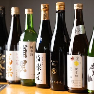 こだわりの厳選酒