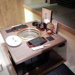 焼肉ことえん - 座敷　2人席