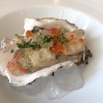 ビストロ ダイア - 【2014/5再訪】輪島の牡蠣 白ワインのジュレ