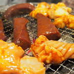 焼肉ホルモン 東治郎 - レバー/ミノ