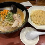 らーめん古潭 - 炒飯セット
