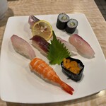 天狗ずし - 上にぎり（1500円）