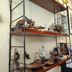 Mon loup - Interior Decoration – The café has a jazz ambiance.