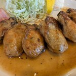 かつれつ四谷たけだ - カキバター焼き定食