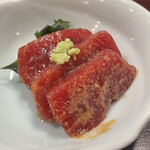 魚菜 - マグロのごまづけ