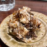 魚菜 - 柿のクリームチーズ和え