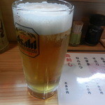 鳥やす - 生ビール