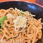 油そば専門店浜そば 本店 - 浜そば ニンニクとマヨネーズ